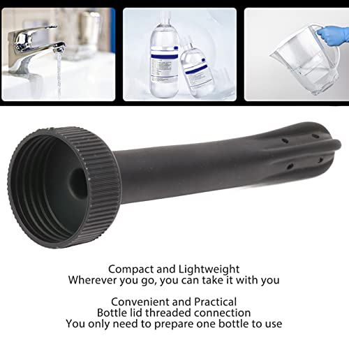 Bocal para Frasco de Enema, Plugue para Frasco de Ducha, Silicone Macio Higiênico Portátil para Limp