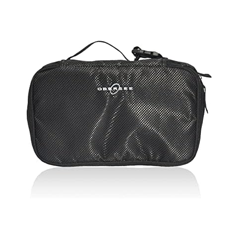 Obersee Baby-Girl's O3QCOOL001 Breastmilk Bottle Cooler & Travel, Easily attaches Stroller or Diaper Bag (Black), One Size Cover