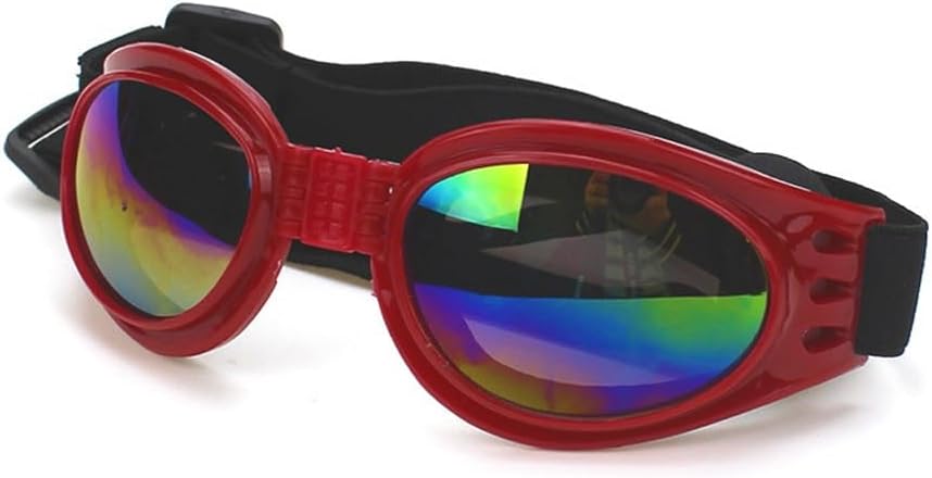 Pet Dog Folding Glasses Sunglasses Goggles Prop Accessories(E)