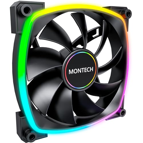 Montech AX140 PWM baisse température processeur ventilateur noir efficace
