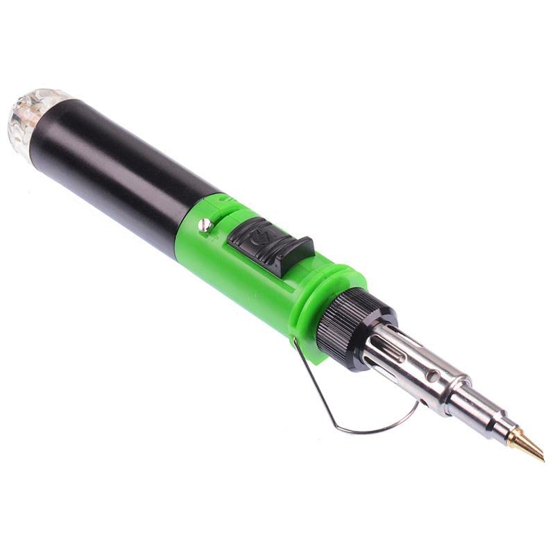 Deluxe Multifunctional Gas Soldering Iron Blow Torch Tool 7 Tips Interchangeable heads Fast Heat Up DIY Hobby Tools