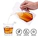 Cruise Smuggle Flask Set for Travel, Rum Runner Plastic Liquor Bag Alcohol Container to Sneak Booze