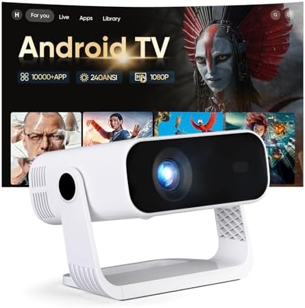 2026 Último proyector inteligente Android 14, Proyector Portátil ...