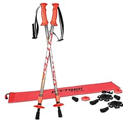 FitTrek Wanderstöcke Kinder - Trekkingstöcke - Walking Stöcke Teleskop - Wanderstocke Kinder - Walking Stock Leicht mit Gummipuffer, Pads und Tasche