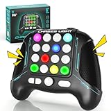 BLUEYAK Fast Push Game Pop Fidget Toys Handle，5 Modes In 1 Flashing Handheld Game for Teens​ Adults, 2024 New Electronic Brain & Memory Game Quick Push Buttons Gamepad SETM Toys Birthday Gift for Kids