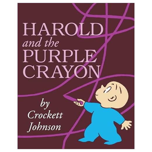 Harold and the Purple Crayon Book