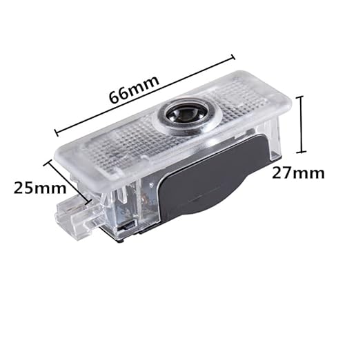 AutoQi Für Mercedes CLA C117 CLS C218 Coupe C205 C207 Cabrio A205 A207 LED Projektor Einstiegsbeleuchtung Laser Logo Türlicht, 2 STK (Benz-Kreis)
