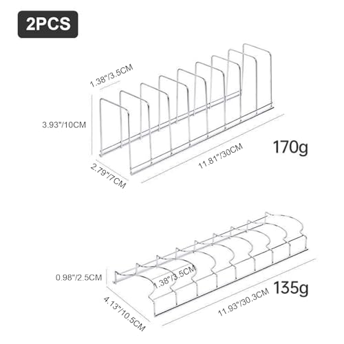 Review de Organizador de platos los mejores 10. 6 Imagen adicional