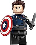 En paquete original sellado LEGO Marvel Series 1 Winter Soldier Minifigure 71031 (Embolsada)