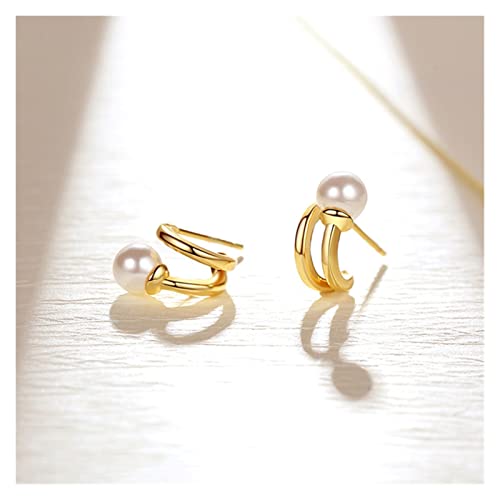 Boucles d'oreilles perles pour femme l'élégance raffinée d'un bijou de soirée haut de gamme