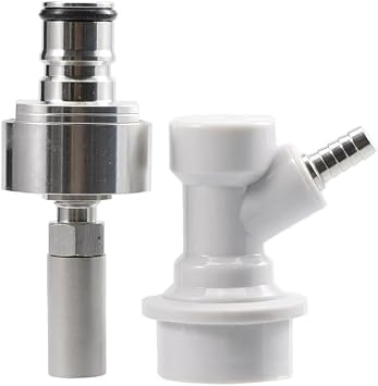 Ball Lock Cap Diffusion Stone Oxygenation and Carbonation Stone and Aeration Equipment Homebrewwith QD
