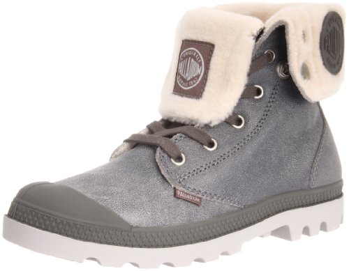 Palladium Baggy Leather S~Gray, Botte de Neige Homme, Gris Pilot 049, 37 EU
