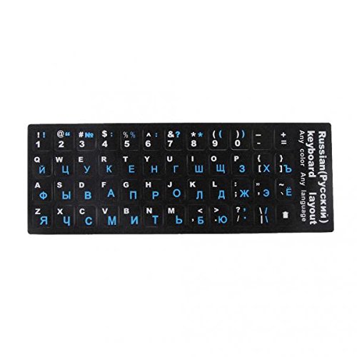MERISHOPP Russian Blue Letters Keyboard Cover Sticker Protector for 10-17" Laptop Pc|Computers/Tablets & Networking | Keyboards Mice & Pointers | Other Keyboards & Mice-image-34