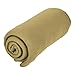 Imperial Home Cozy 50 X 60 Fleece Throw Blanket - Tan