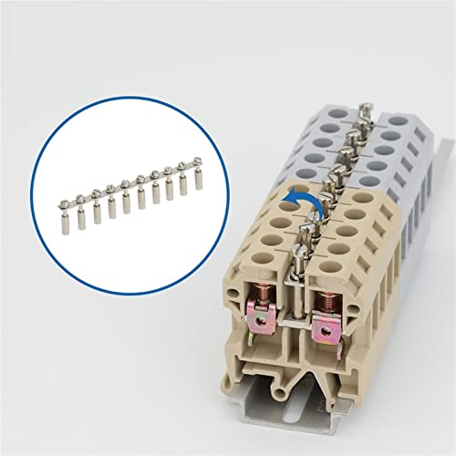 Puentes de cableado SAK10Q10 para la interconexión de bloques de terminales SAK10 de carril DIN 3