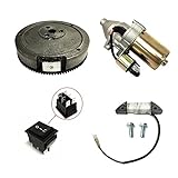 Electric On-Off Switch Starter Upgrade Kit for Predator 6500 Watt 420cc Recoil Generator & 5000 5500 6500 Watts 11HP 13HP Manual Cable Start Generator