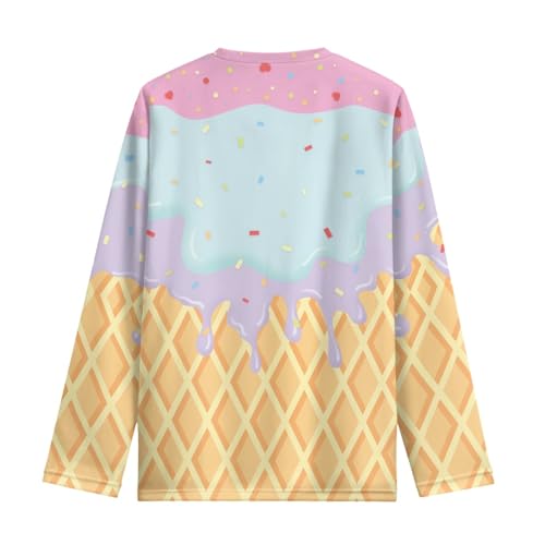 HUIACONG Girls Tshirt Kids Children Tee Shirt for Boys Long Sleeve Tops2