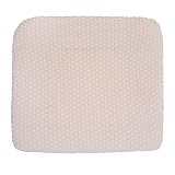 roba Spannbezug für Wickelauflagen 85 x 75 cm Frosty Almond - Abnehmbarer Bezug aus Bio-Baumwolle für Wickelunterlagen - GOTS & Oeko-Tex 100 zertifiziert - Beige