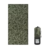 COR Surf Microfiber Beach Towel, Quick Dry Travel Towel with Mesh Bag, 62 x 30 Inch, Made from Recycled Materials (Kona)