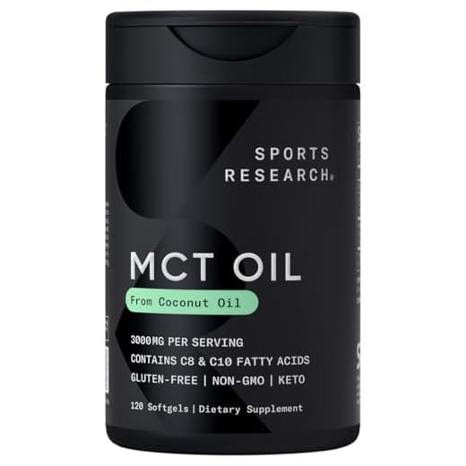 Sports Research Keto MCT Oil Capsules