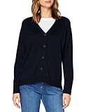cecil langes basic top CECIL Damenstrickjacke mit Knopfleiste und V-Ausschnitt. Maße bei EU-Größe M ca.: Länge 64 cm, Brust 53 cm, Saumweite 54 cm