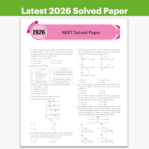 Image of PW NEET PYQ 39 Years Physics, Chemistry, Biology Combo Set of 3 Books For 2027 Exam | PYQ Deja Vu | Additional PYQs from Re-NEET and Other States | Chapterwise and Topicwise Solutions (2026-1988)