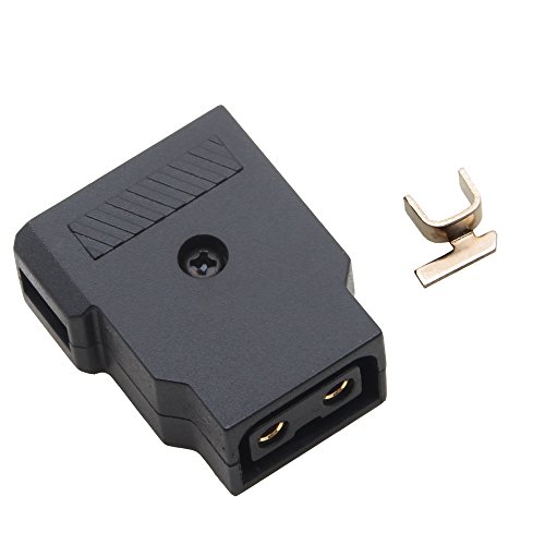 PROtastic® D-Tap Dtap Power Tipo B 2 Pin hembra DIY Soldadura Socket Conector Plug para Anton Bauer Sony Cámara V-mount Batería