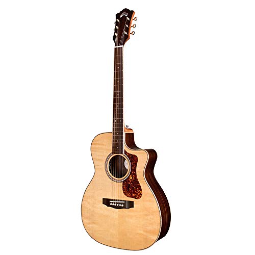 Guild OM-250CE Reserve Natural Gloss - Les Beatles, Paul McCartney, John Lennon, RIngo Starr, George Harrison Guild OM-250CE Reserve Natural Gloss – Image 3