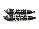 Monster Performance Rear Shocks for Polaris 7044139, Left & Right, Ranger 400 500 570 800, Monotube, Dual-Rate, Responsive Handling, Quality Tested, Gas-charged, Anti-foam, Anti-shear, Adjustable