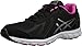 ASICS Women's Womens GEL-Frequency 3 Athletic Shoe, black/silver/pink, 8 Medium US
