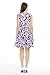 Matchable Family Hawaiian Luau Fit and Flare Dress, Classic Vintage Hibiscus Purple, Women, Small
