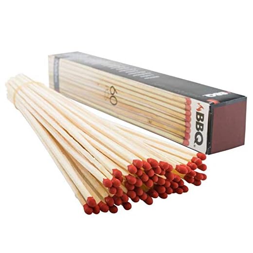 BBQ Boîte de 60 Allumettes pour Barbecue 27 cm - -