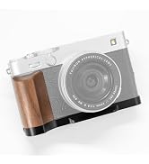 Amazon | Iborrys 高級レトロ実木 カメラグリップ 、対応 FUJIFILM
