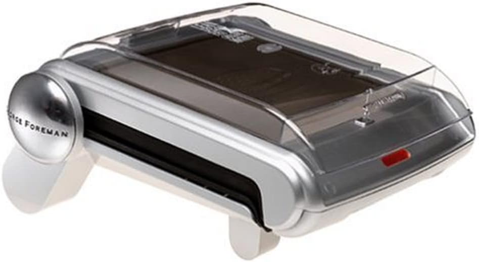 GR19BW Contemporary Design Grill with Bun Warmer, Silver