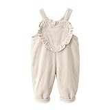 Matériau : les salopettes en velours côtelé pour bébé sont faites de 90 % coton + 10 % polyester, avec une doublure en polaire douillette, des tenues confortables et élégantes en velours côtelé, qui améliorent les soins des bébés