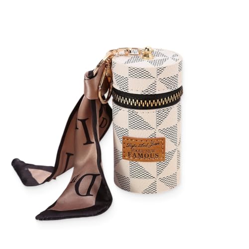 NJCXOLA Llavero para Mujer, Bolsito Llavero Mini Lapiz...