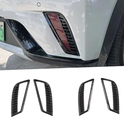 Couvercle de phare antibrouillard pour BYD Dolphin EV 2021-2023 design carbone - 8