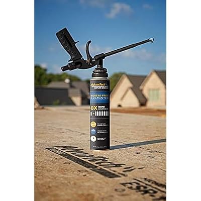 AdvanTech Subfloor Adhesive - Heavy-Duty Polyurethane Adhesive - Gun-Applied Spray Foam for Subfloor Installation - Professional-Grade - Squeak-Free Guarantee - Pack of 6 Cans - 24 oz Each