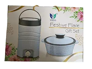 Insulated Water JUG and Casserole (Blue)