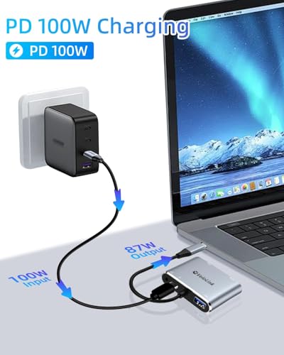 Image of USB C Hub MultiPort Adapter