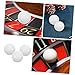 Kisangel 3Pcs Roulette Game Wheel Beads Replacement Precision Balls for Smooth Rotation for Poker Games and Home Bars Enhance Game Aesthetics