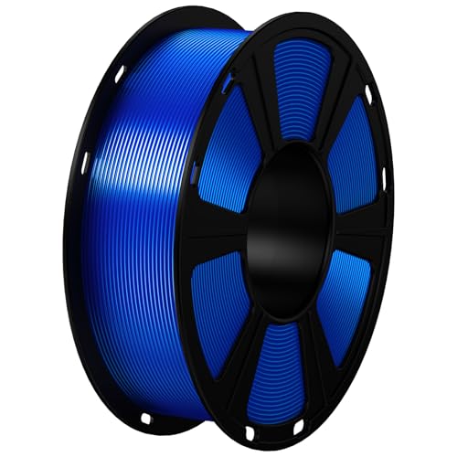 GIANTARM PLA Silk Filament 1.75 mm, 3D Printer Filament, 1 kg Spool, Diameter Tolerance at +/-0.02 mm, Silky Royal Blue