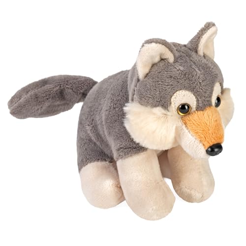 Imagen de Wild Republic Pocketkins Eco Lobo, Peluche, 12 cm