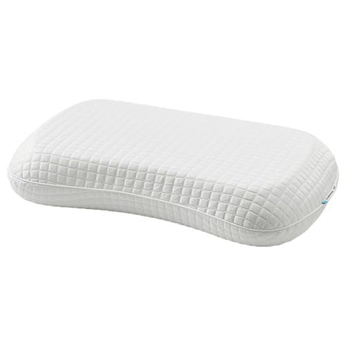 KLUBBSPORRE Memory Foam Ergonomic Pillow Queen White