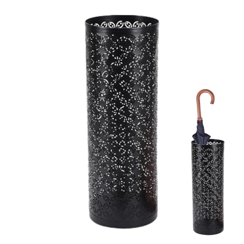 Umbrella Stand Holder Metal Umbrella Bucket Umbrella Rack Holder Freestanding Canes Walking Sticks Golf Clubs Bucket Metal Umbrella Stand Rack For Entryway Porch Indoor