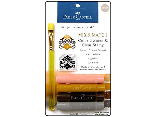 Faber Castell FaberCastell MM Set Clr Neut ral2 Color Gelatos/Stamp