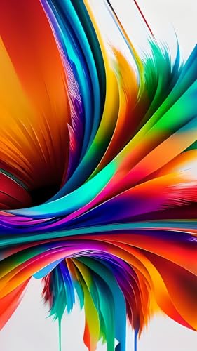 Peinture Diamant XXL Couleur Abstrait A pour Illuminer la Decoration de Votre Salon Moderne