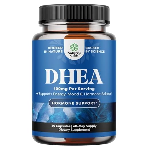 Pure DHEA Supplement for Women and Men - DHEA 100mg Thyroid Support for Women Health Immune Support Bone Health and Mood Support Supplement - DHEA for Women Energy Supplement and Anti Aging Supplement