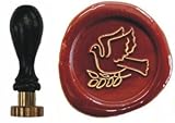 siegel stempel petschaft Extrastarke 8 mm Siegelplatte Siegel Stempel Petschaft Taube 24 mm