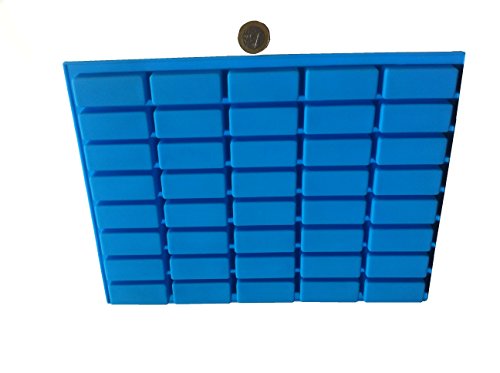 40 Riegel Stangen Lange Pralinen Silikonform Backform Schokoladenform Eiswürfelform Pralinenform Bonbons Schoko Riegel selber machen Zuckerlform Cupcake Keks Kuchen Basteln Backen Verzieren Formen von ROYAL HOUSEWARE Cover